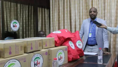 Blue Nile Health Insurance Provides Medical Aids to Primary School Certificate Examination Centers