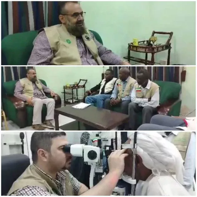 Direct AID Association et al -BSR Foundation: The start of work in free eye operations at Makkah Hospital at Port Sudan