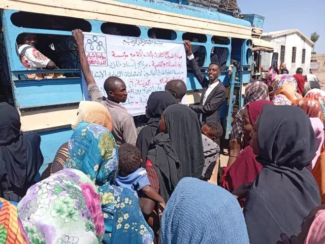 Farewell and honor to the students of the Emergency Education School studying in Wad Al-Mahi Governorate