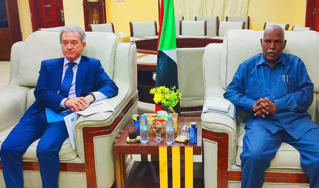 Gedaref's vice-governor discusses with the funding of the UNDP of development projects worth 10 million dollars