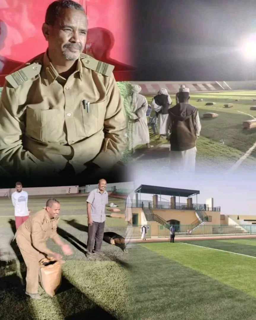 In the presence of the Football Federation, the Abou Hamad executive stands on the “dust heap” of the Abou Hamad stadium