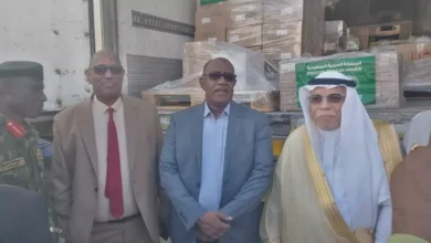 Inauguration of King Salmane's medical convoy in buildings of the National Fund for Medical Supplies, Port-Soudan