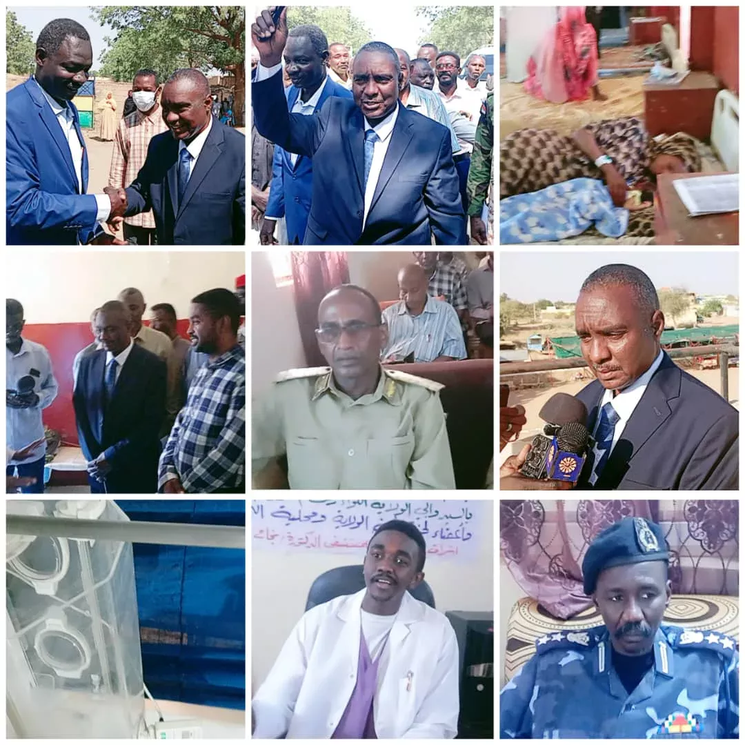 Jade inspects the justice system and health sector in West Kordofan