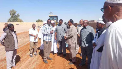 Minister of Infrastructure and Berber Executive Director inspect several development projects in the locality