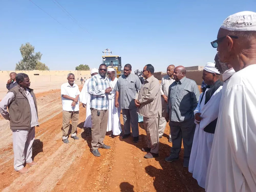 Minister of Infrastructure and Berber Executive Director inspect several development projects in the locality