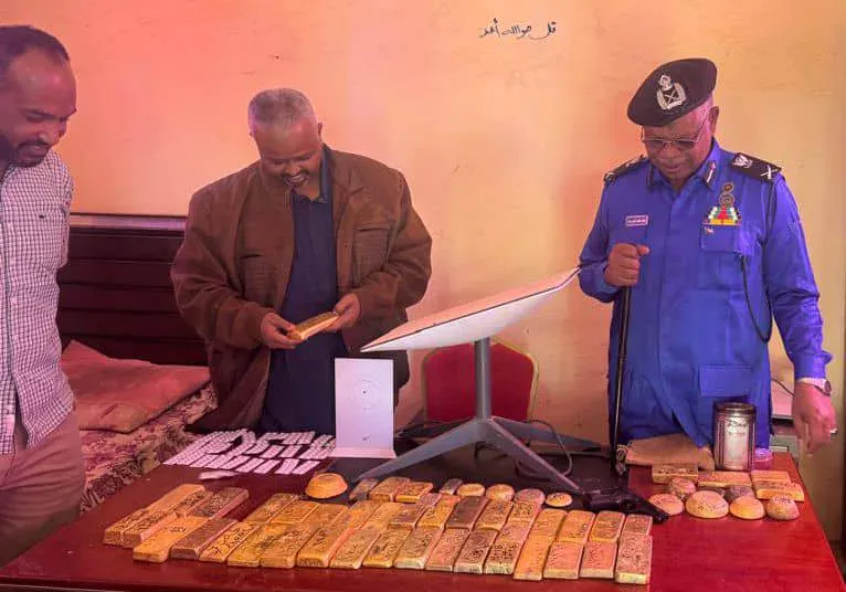 Nile Police foil largest operation to smuggle over one hundred kilograms of gold from state mining sites to UAE.