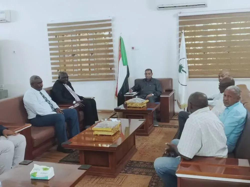 Northern Governor meets delegation from Al-Nilein University