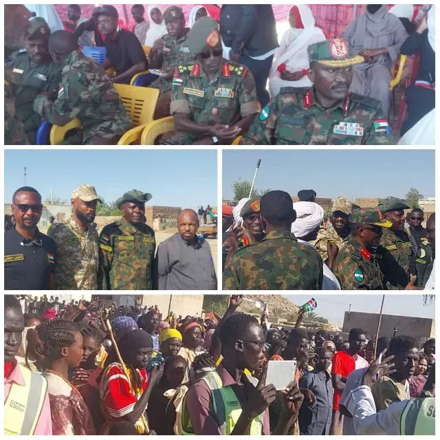 Special Action Forces celebrate with the people of South Sudan in Al-Jabalin