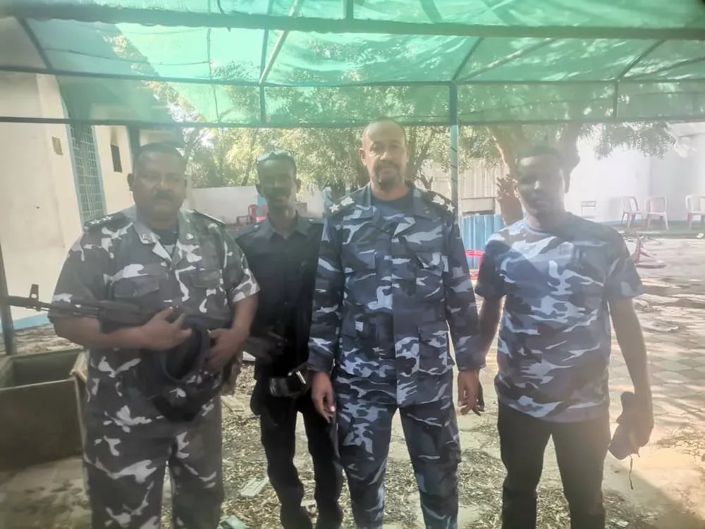 The General Administration of Passports and Immigration arrives in Wad Medani and begins its work