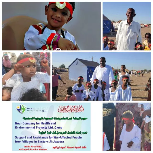 The Nour Company for Environmental and Health Projects circumcised 42 children at the Sayed Ibrahim shelter in New Halfa.