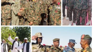 The President of the Sovereignty Council and Commander-in-Chief of the Armed Forces inspects the 3rd Infantry Division in Bashndi