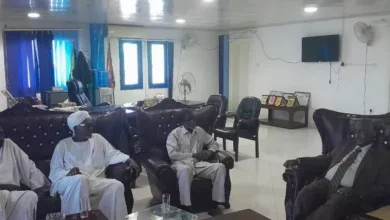 The head of judicial power in the north of Kordofan meets