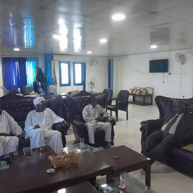 The head of judicial power in the north of Kordofan meets