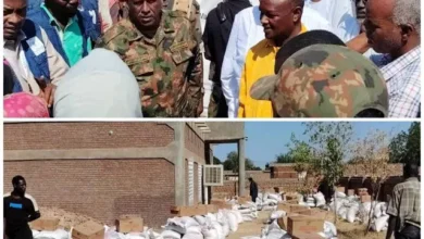 The island's governor inaugurates the food support provided by the Idfa organization to Madani