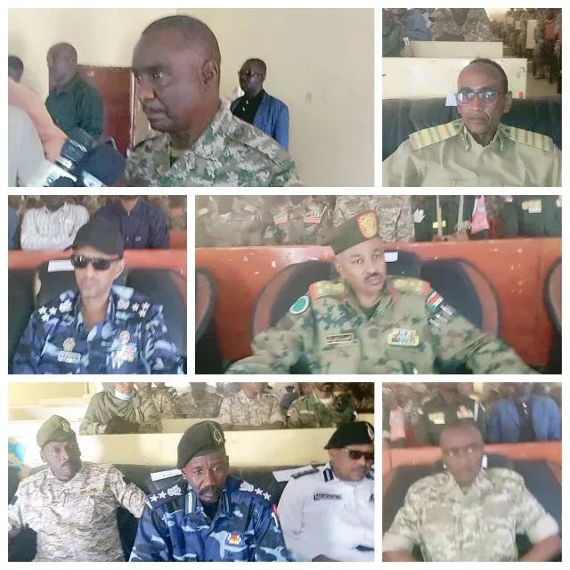 West Kordofan State Governor, Major General Jade, attends the graduation of the first batch of freshmen and confirms the cleansing of the state from the filth of rebel militias.