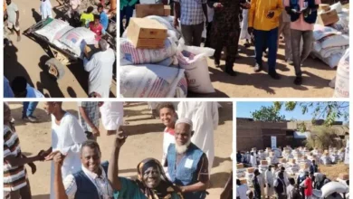 With a total of 350 metric tonnes for around 28,000 families: an organization will continue to continue the distribution of food aid in the main civil town provided by the World Food Program