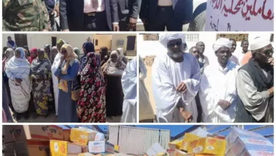 Dabba locality workers contribute to the convoy which heads towards the general order