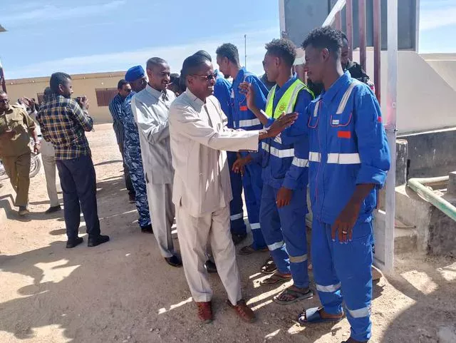 Dilo Executive and Director of Sudanese Mineral Resources Company Visit 625 Mining market in Dilko to determine the progress of work and implement the ministerial decision issued by the Minister of Minerales