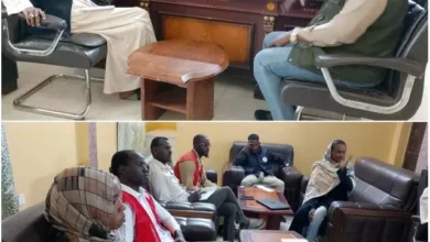 Dilo Executive meets the delegation of the Red Crescent Society in the North State