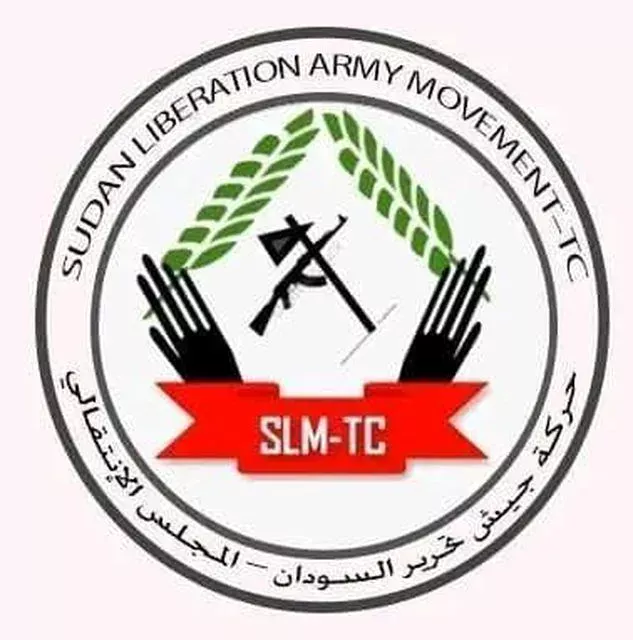 Flags of the joint forces of the Sudan Liberation Army Movement The T_C Transitioning Council
