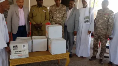 Inauguration of humanitarian aid for businessman Ahmed Ibrahim, the state investigator