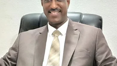 . Mr. Abdullah (Einstein), Director General of the Electric Company (Sudan) congratulates the return of electricity to Dongola