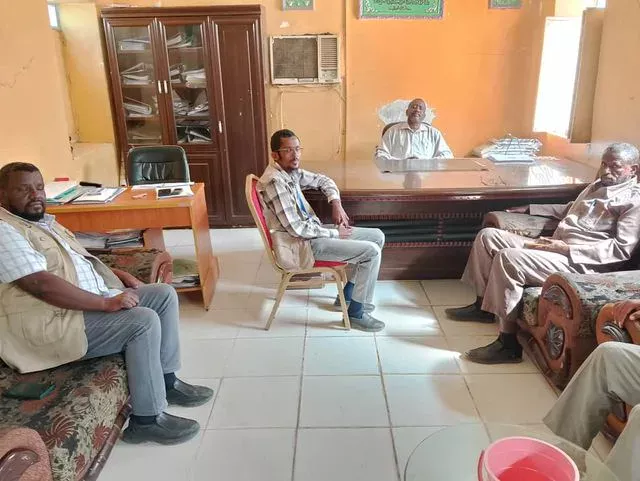 The Commissioner for Humanitarian aid in Sennar meets the representative of direct Kuwaitian aid and discusses urgent interventions in the state of Sennar