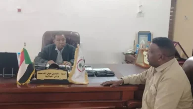 The Governor of the North discusses with the coordinator of twinning, expatriates and level passages, the results of his visit to the administrative capital, Port Sudan