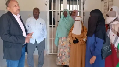 The Minister of Health in charge of Sennar is on the progress of work in the hospital and in Dalah in the locality of Al-Suki