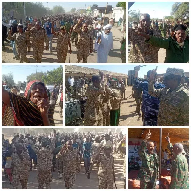 The popular resistance, the state of Sennar, the graduates (750), mobilized, mobilized, and the governor of Sennar confirms that the Sudanese people do not soften a thorn and cannot be broken.