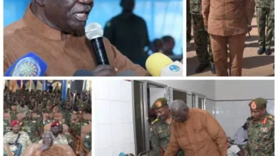 Vice-president of the sovereign council, owner of a property, arrives in the Blue Nile region and inspects the front lines