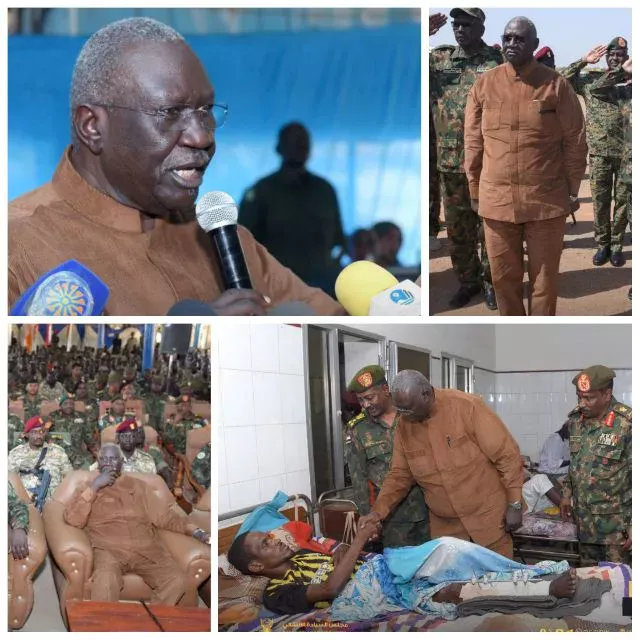 Vice-president of the sovereign council, owner of a property, arrives in the Blue Nile region and inspects the front lines