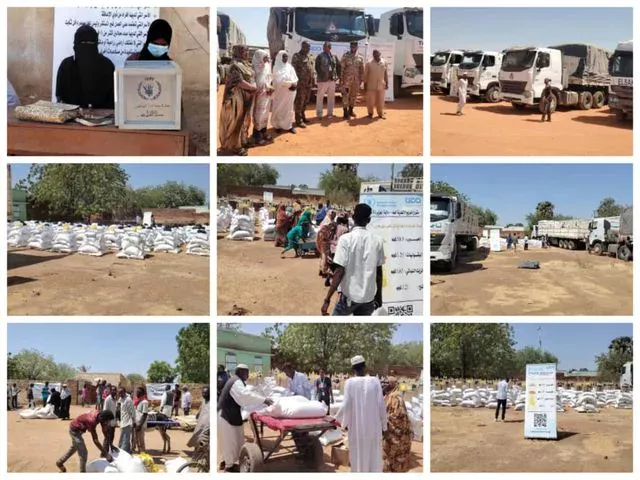 East Al Jazeera Local receives 481 tonnes of food addition and the World Food Program (WFP)