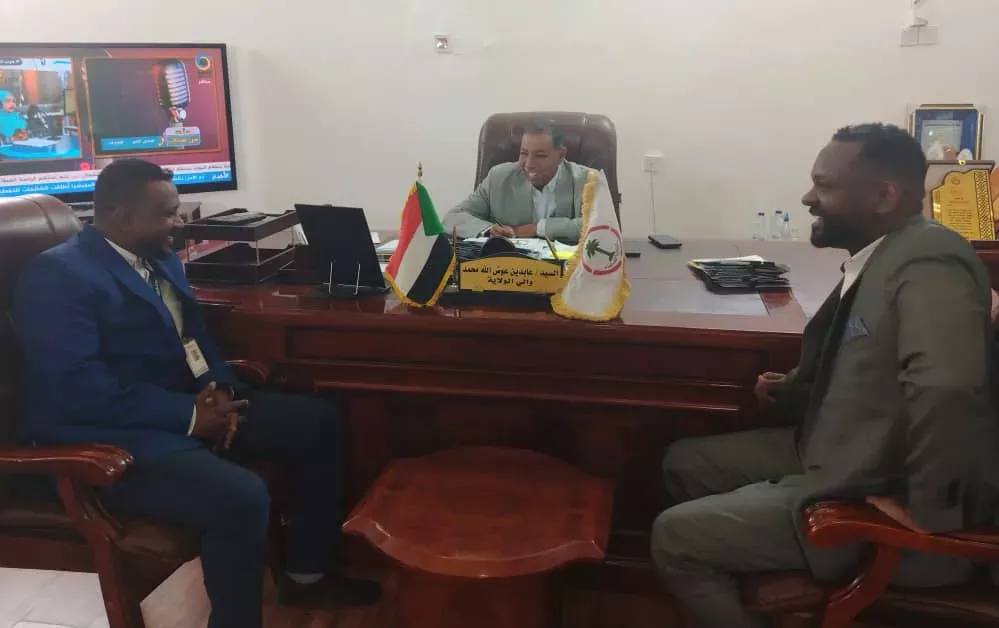 The Governor of the North meets the delegation of Tarkko