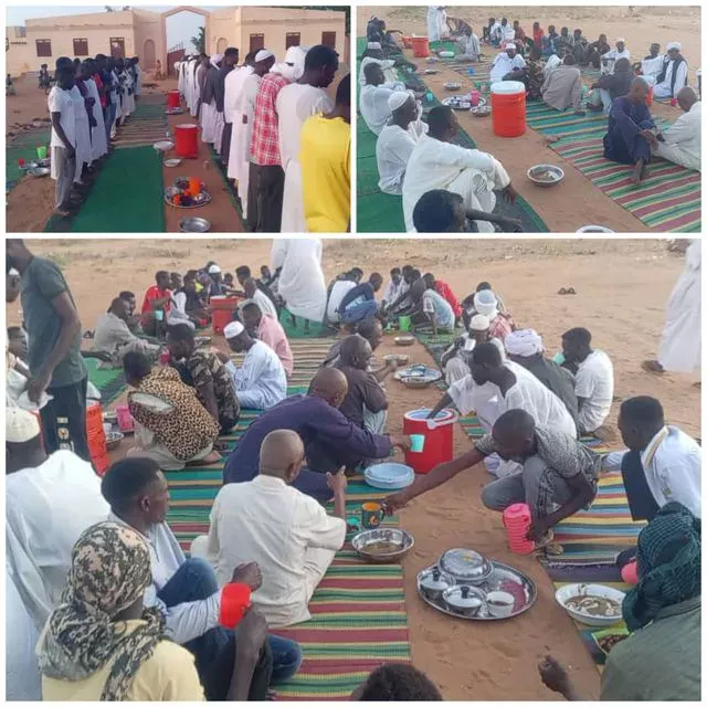 The breakfasts of dignity continue for the seventh day in the shelter centers