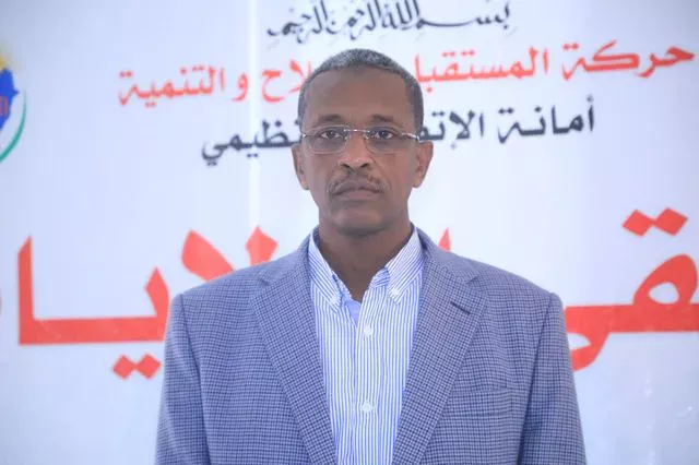 The secretary-general of the future movement Party for Reform and Development underlines the need to line up behind the armed forces to defeat the Sudan division project