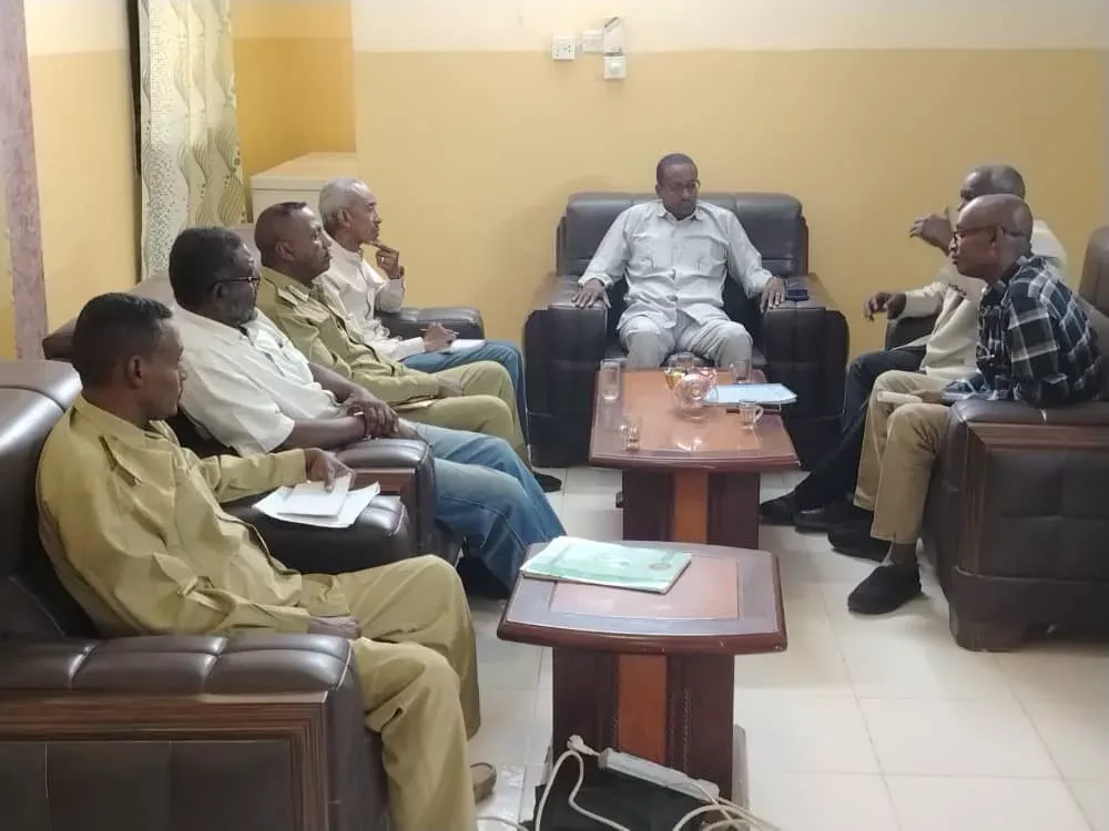 A delegation from the Ministry of the Local Government of the North State visits the locality of Dalqo to discuss the five -year plan and work in local services