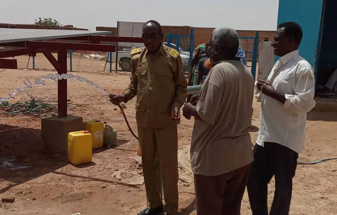 Shendi Executive: Rehabilitation of 60 new water stations with solar energy in the continuation of the water supply at all sites
