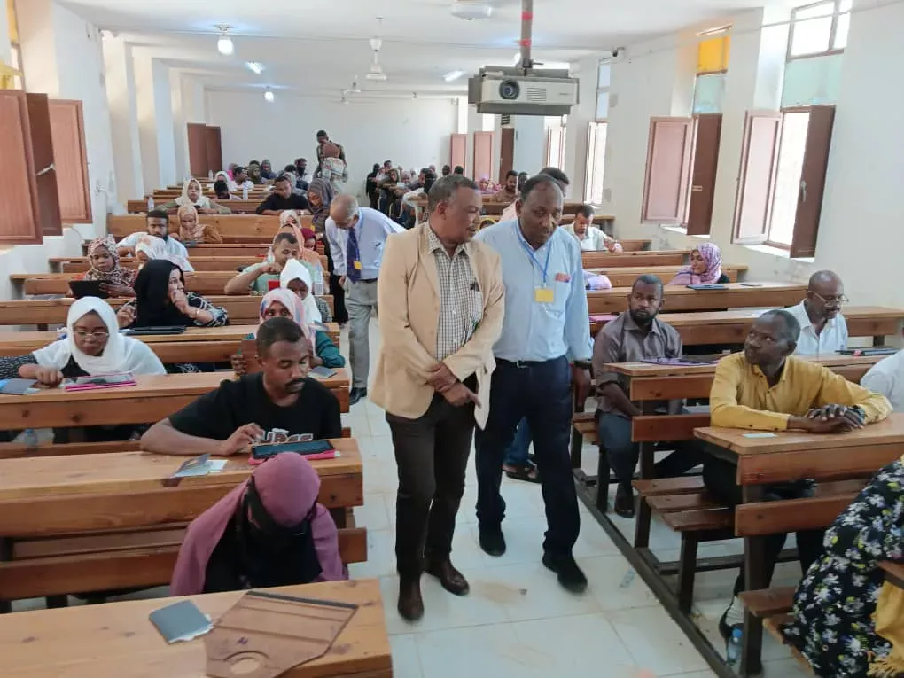 The Minister of Health of Nile Blanc was during the first part of the Sudanese National Council exams for state medical specialties