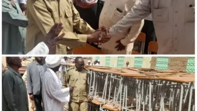 The Executive Director of Shendi Locality inaugurates the first payment of the distribution