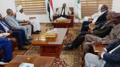The Governor of the North meets the delegation of the association of the bar
