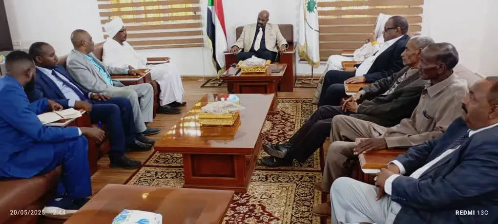 The Governor of the North meets the delegation of the association of the bar