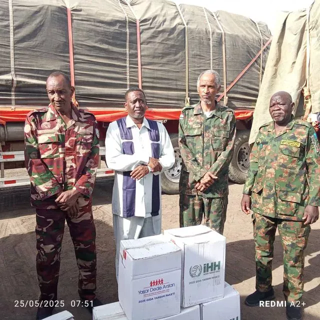The Humanitarian Aid Commission in Sennar receives foodstuffs provided by the Federal Humanitarian Aid Commission for Sennar