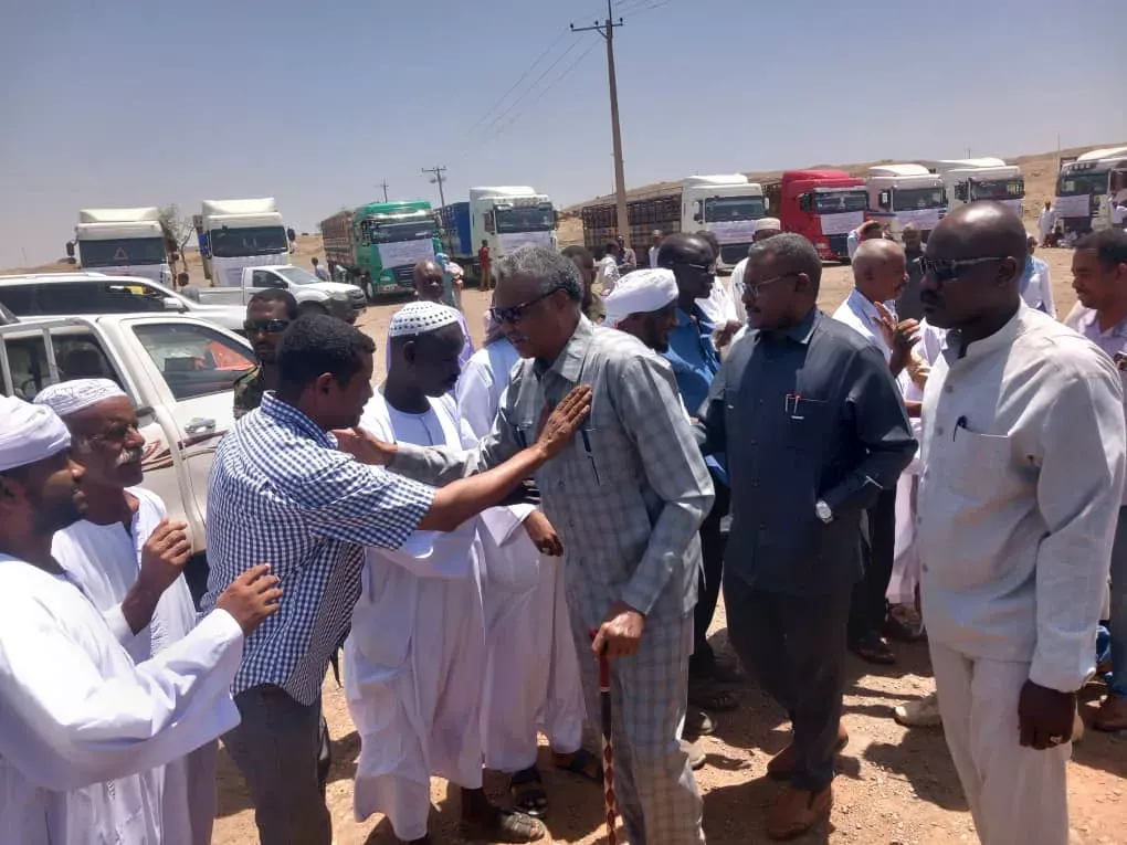 The governor of Gedaref inaugurates the arrival of the pipes for the water project in 18 districts and 25 villages and confirms: we are about to end the thirst crisis