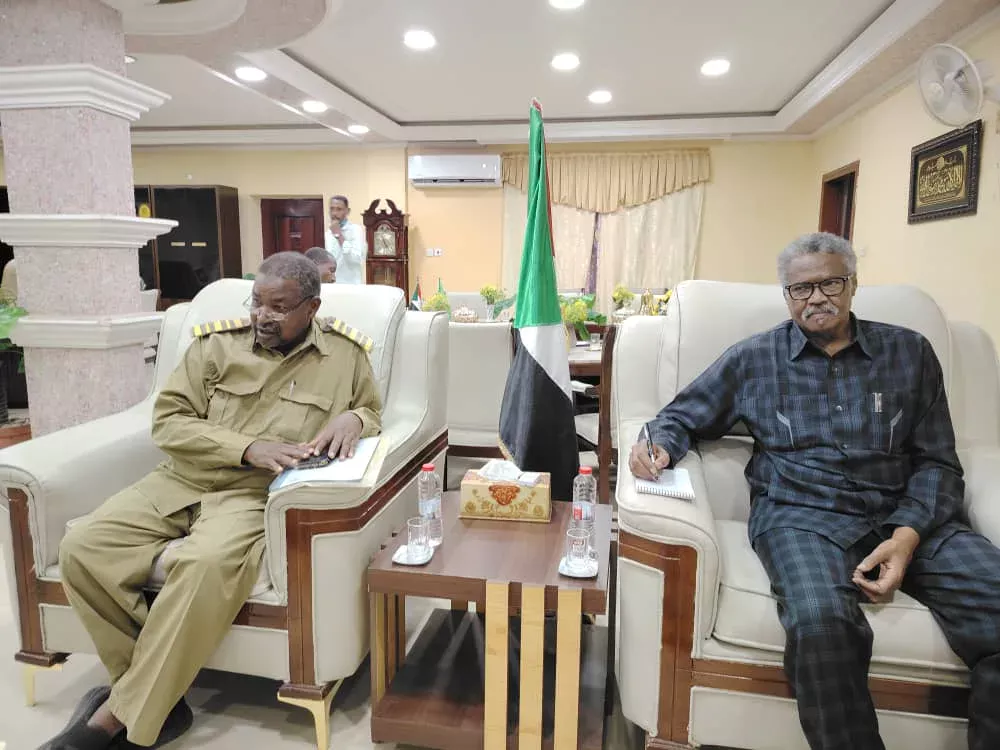 The governor of Gedaref is responsible for building the pillar of Al -Mufa and announces the support of the State to qualify the water station and the lake