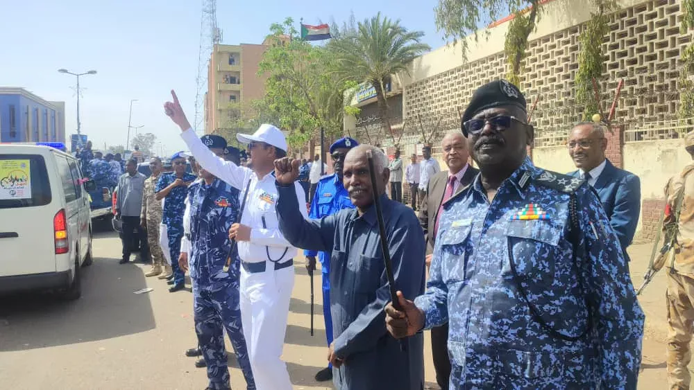 The interim gedaref, rents the role of the police in the battle of dignity, and the Arabic week of traffic will be launched in 2025, with 50% reduction