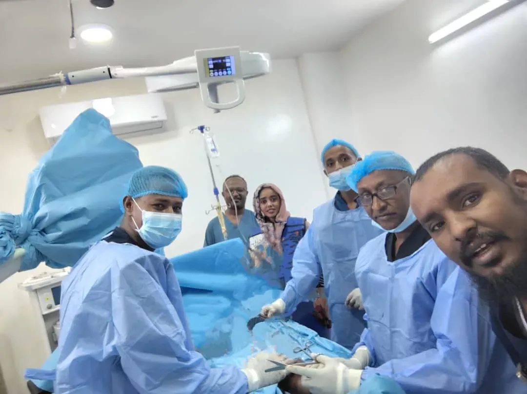 A new medical success at the Al -Mawaddi Orthopedic Hospital in Atbara
