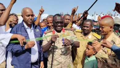 And to projects to develop inspects for the white Nile in the locality of Al-Jabalin and air projects for agricultural projects and opens up a number of facilities in the field of education, health, young people and plea