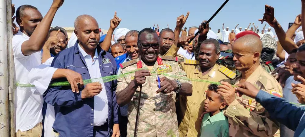 And to projects to develop inspects for the white Nile in the locality of Al-Jabalin and air projects for agricultural projects and opens up a number of facilities in the field of education, health, young people and plea