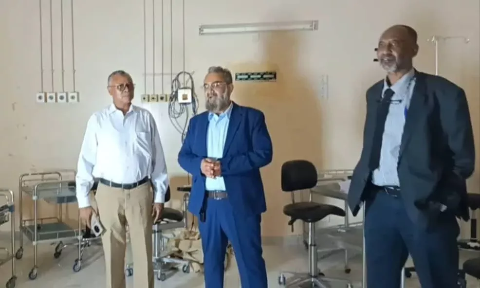 Despite the looting of all its complexes, its losses amounted to $ 14 million. Mecca for the eyes reacts to the invitation of the governor of Khartoum and begins to rehabilitate his complexes and start the provision of his services in the OMDURMAN complex and free camps